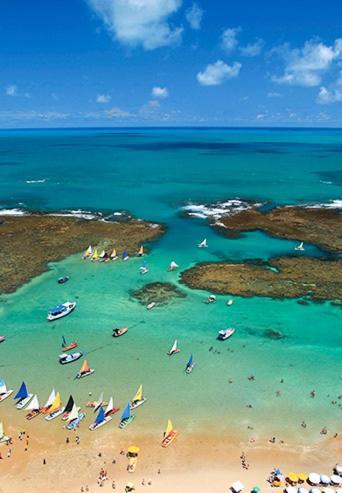 Promocao! Flat 12 Centro Porto De Galinhas Apartment ภายนอก รูปภาพ